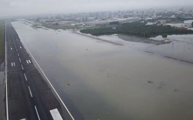 Aeroporto Salgado Filho em Porto Alegre (Foto: Divulgação )