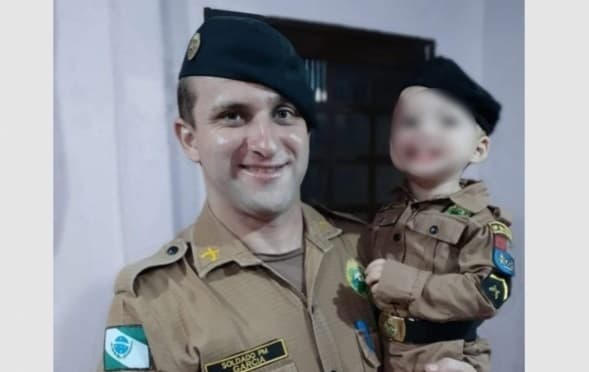 Policial afirmou que estava mal financeiramente e com depressão (Foto: Reprodução)
