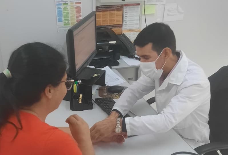Pinhalzinho tem novo no sistema único de saúde (Foto: Gilmar Bortese)