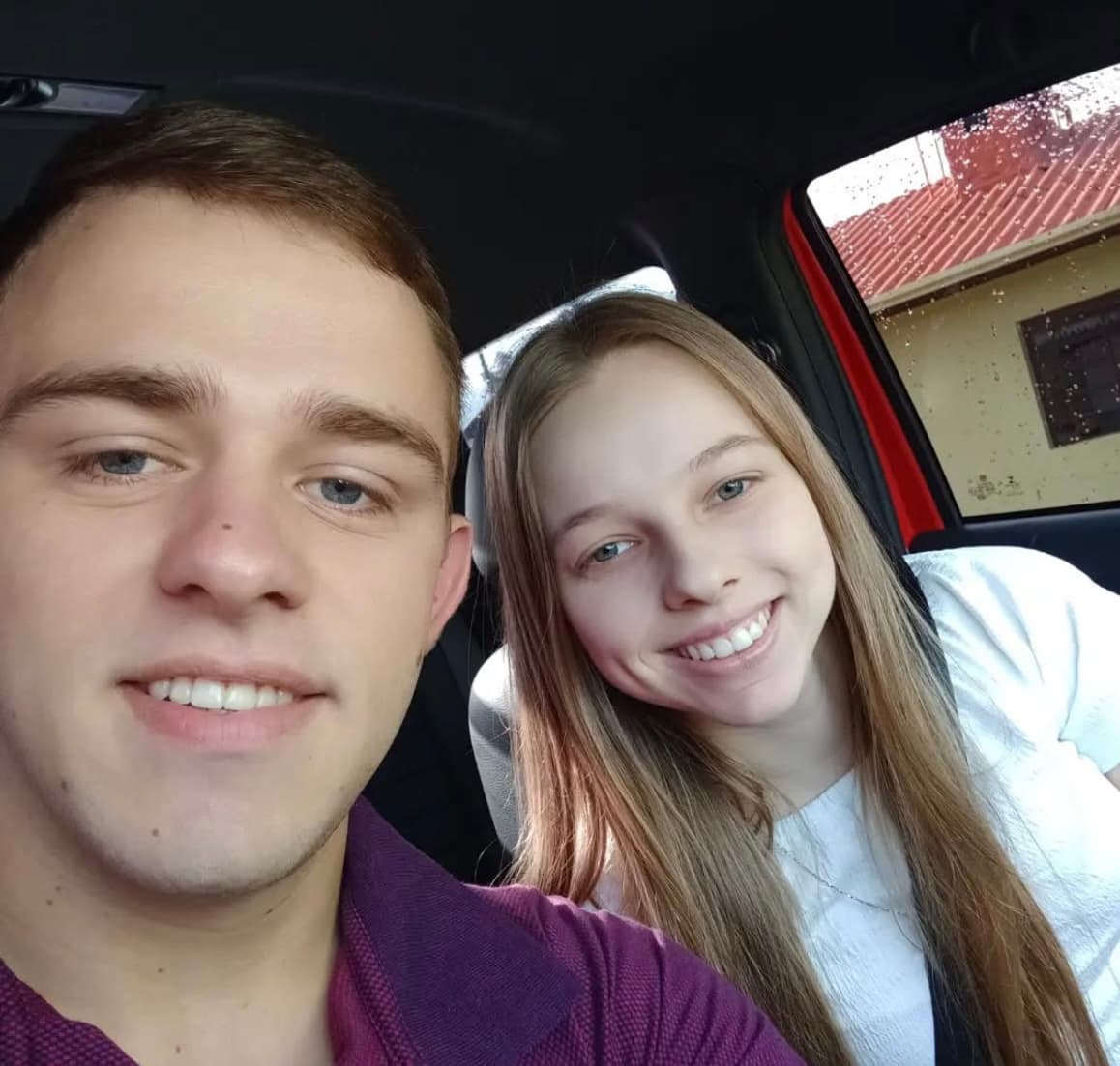 Patrick e a namorada estavam em um veículo de passeio (Foto: Arquivo pessoal)