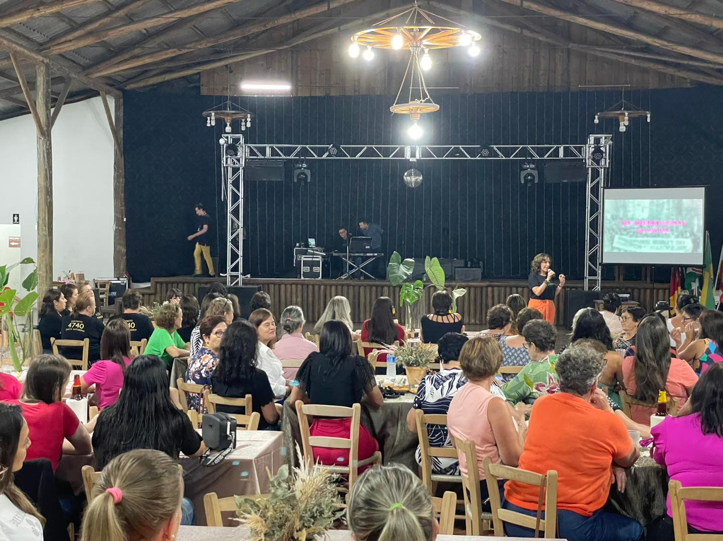 em 2023, o evento ocorreu no CTG Porteira do Pinhal e contou com um bom público (Foto: Gilmar Bortese)