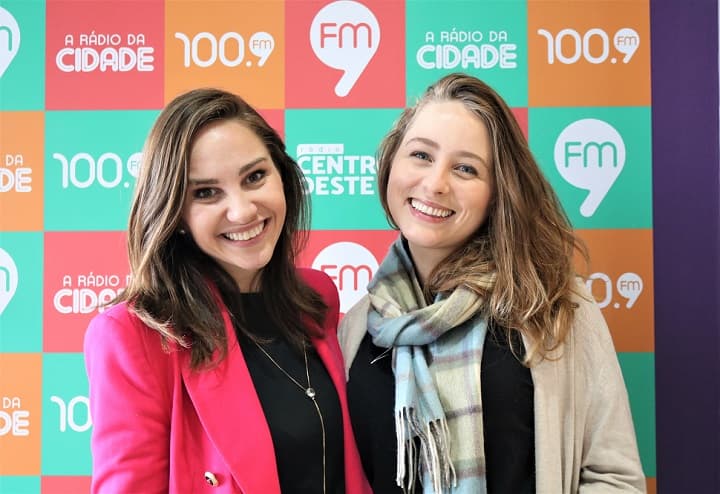 Laura Valentini e Géssica Valentini (Foto: Jaine Kasper)