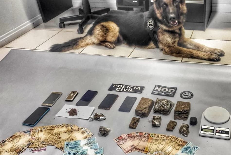 Ação que resultou na prisão e condenação do alvo (Foto: Polícia Civil)