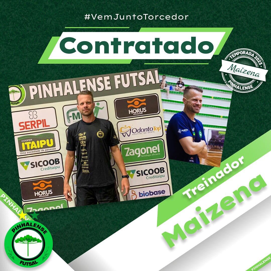 O capitão deixa as quadras para comandar a Pinhalense neste ano (Foto: Pinhalense Futsal)