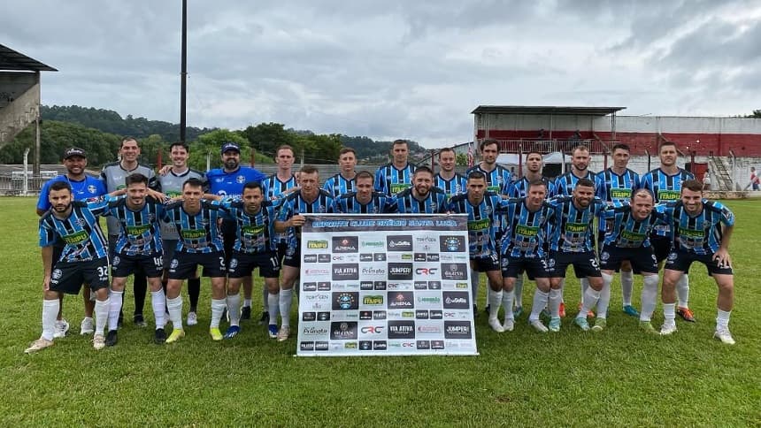 Grêmio Santa Lúcia vai precisar reverter o placar jogando em casa (Foto: Reprodução/Redes Sociais)
