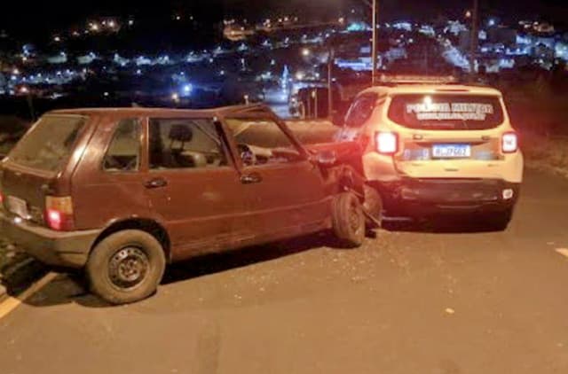 Condutor tinha olhos vermelhos e falava “arrastado” (Foto: Polícia Militar )