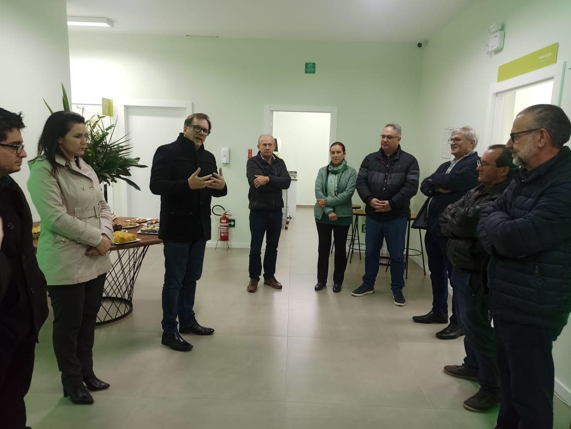 Unimed apresenta novo espaço em Pinhalzinho (Foto: Gilmar Bortese )