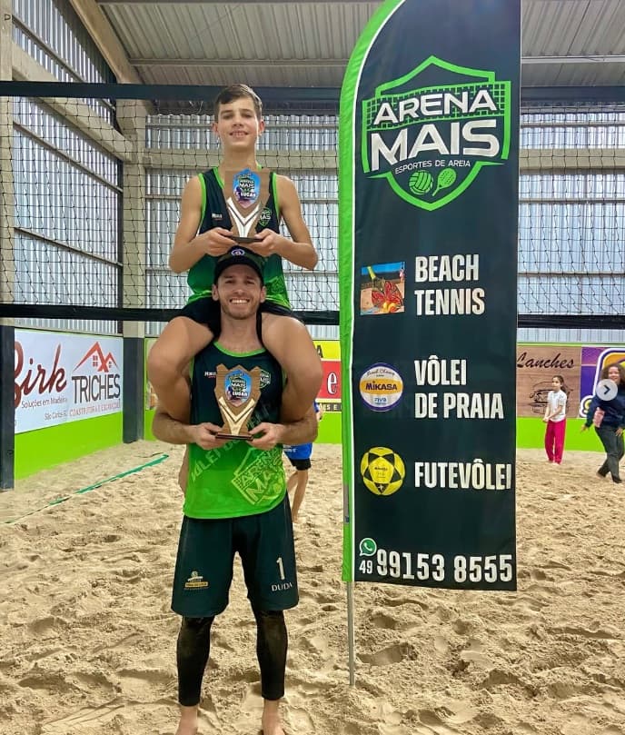 Duda e Kelvin já estão atuando juntos em outras competições (Foto: Reprodução/Internet)