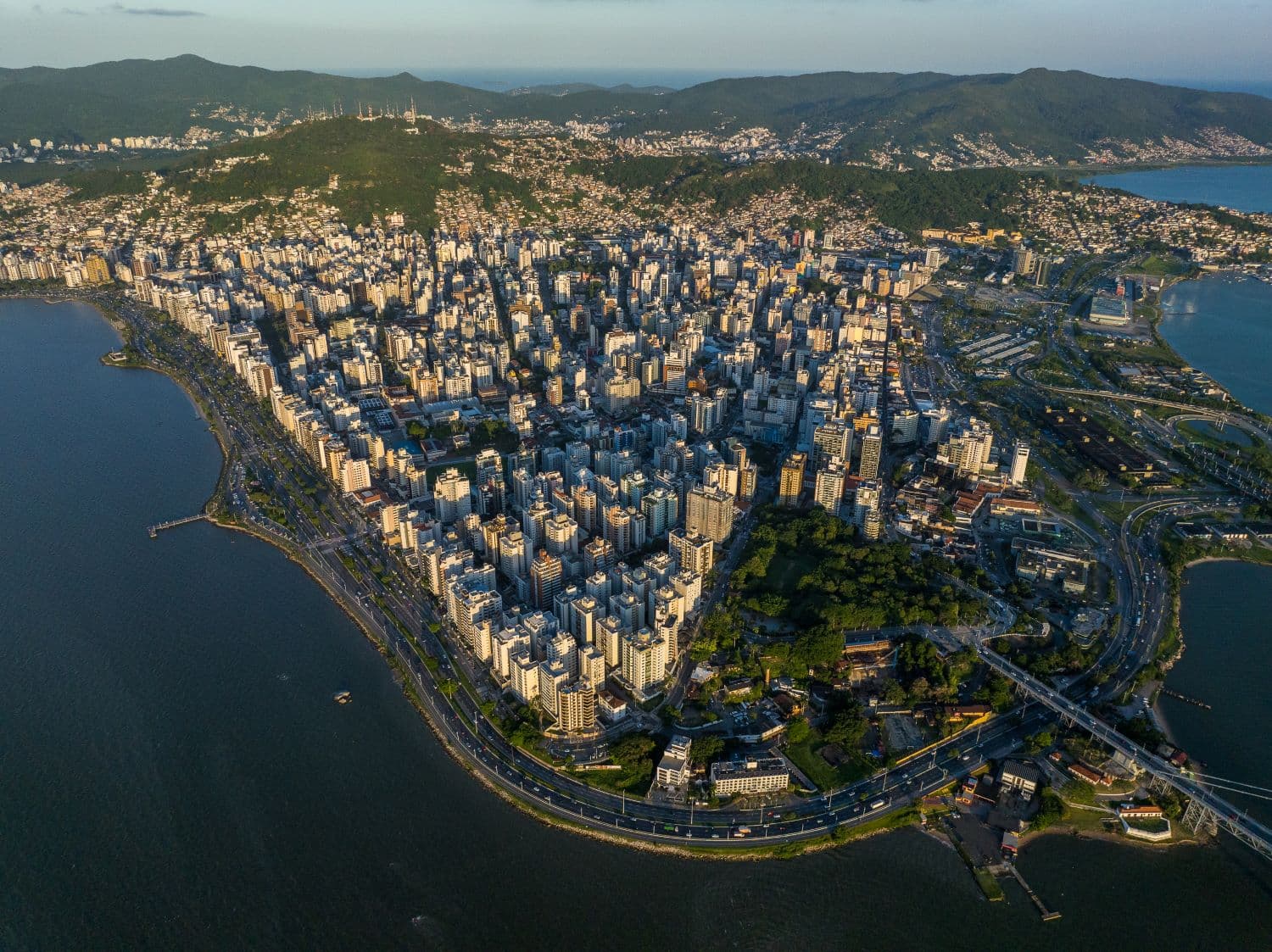 Cidade de Florianópolis (Foto: Jonatã Rocha / SECOM)