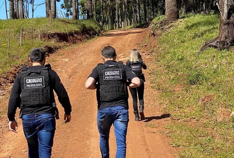 Prisão teve apoio do centro de combate aos crimes contra o agro (Foto: Polícia Civil)