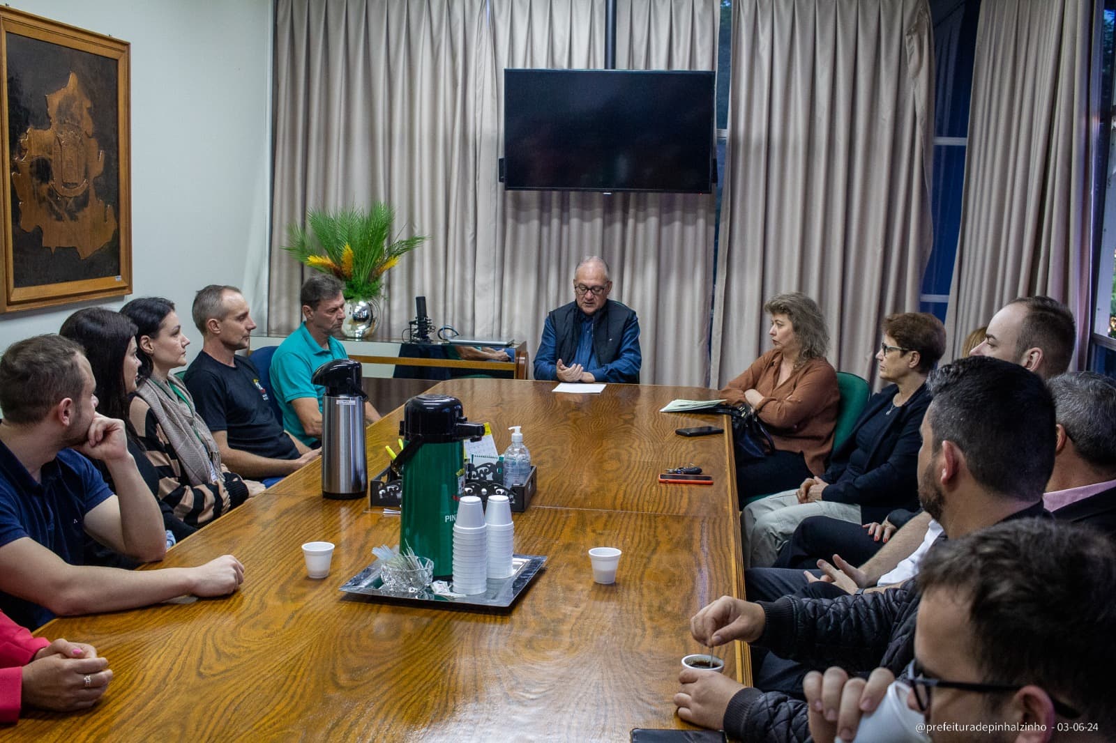 novos secretários foram anunciados nesta manhã (03) (Foto: Divulgação )