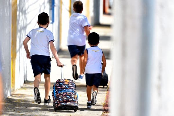 Alunos voltam para as salas de aulas a partir do dia 31 de julho (Foto: Fernando Madeira/A Gazeta)