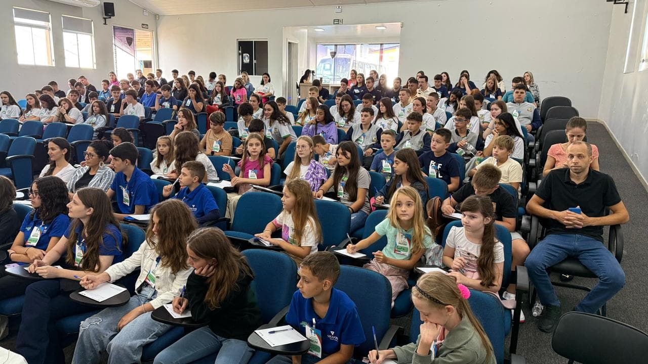 Seminário de vereadores mirins (Foto: Divulgação)