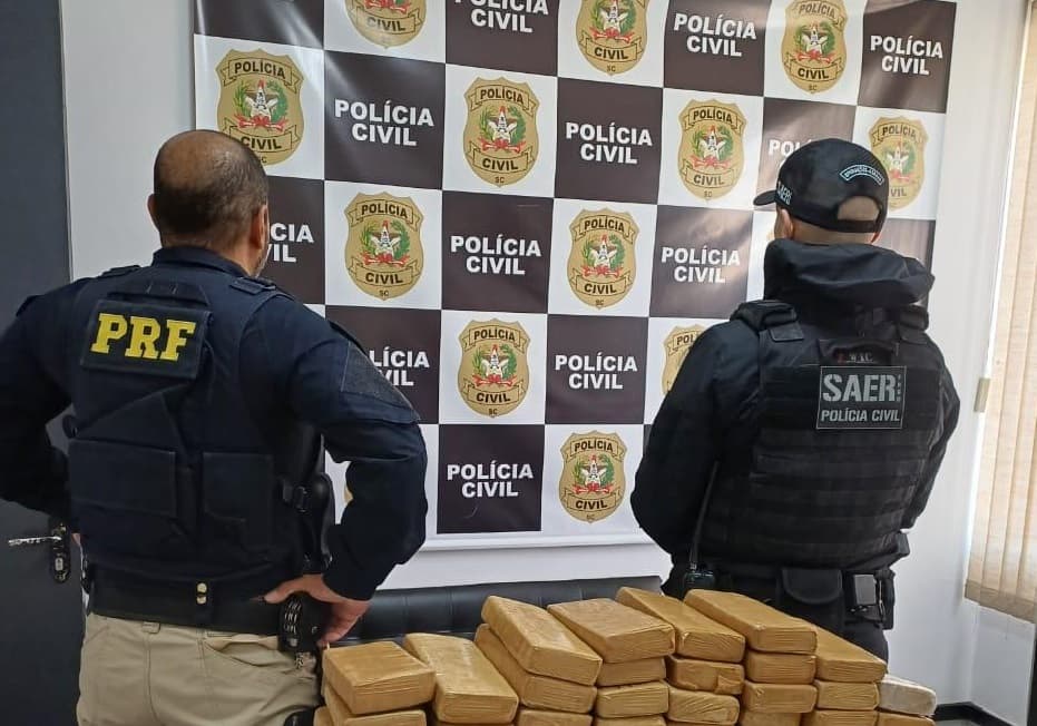 Mercadoria tirada de circulação em Quilombo (Foto: Divulgação)