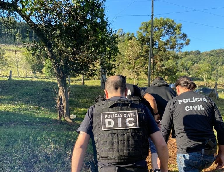 Agentes localizaram o alvo (Foto: Polícia Civil)
