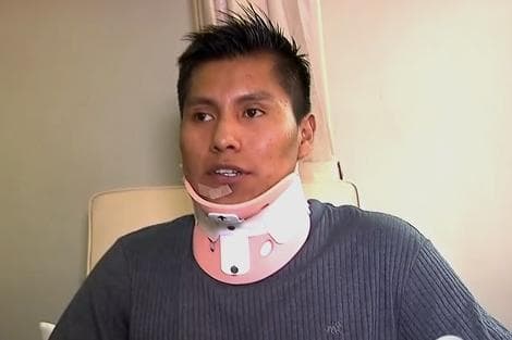 Boliviano “nasceu outra vez” (Foto: Divulgação)