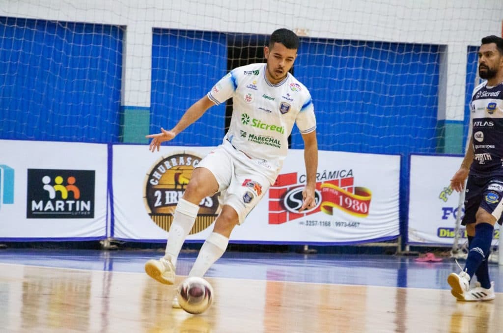 Jakson é natural de Pinhalzinho (SC) e no ano passado jogou no Marechal Futsal (Foto: Divulgação / arquivo pessoal)