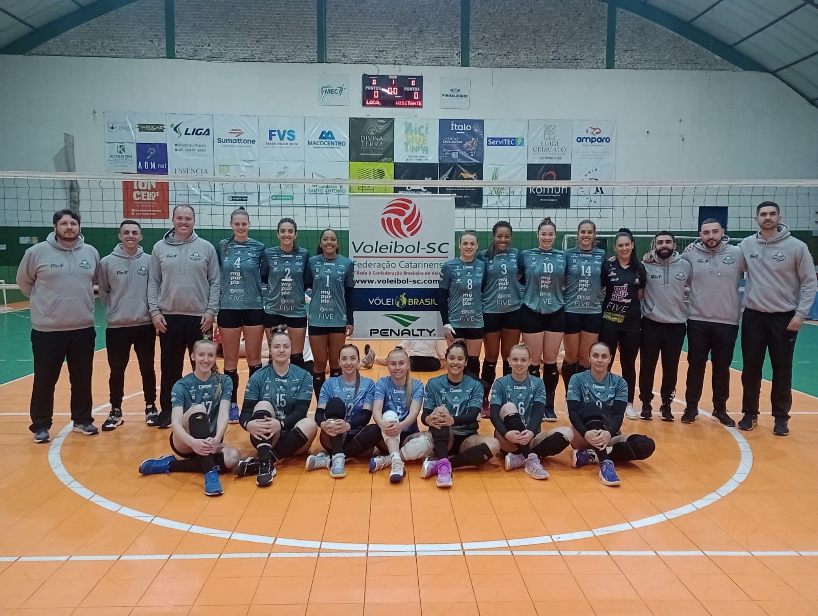 Estreia da APV em casa foi com vitória no campeonato estadual (Foto:Divulgação APV)