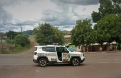 Guarnição conversou com envolvido (Foto: Polícia Militar)