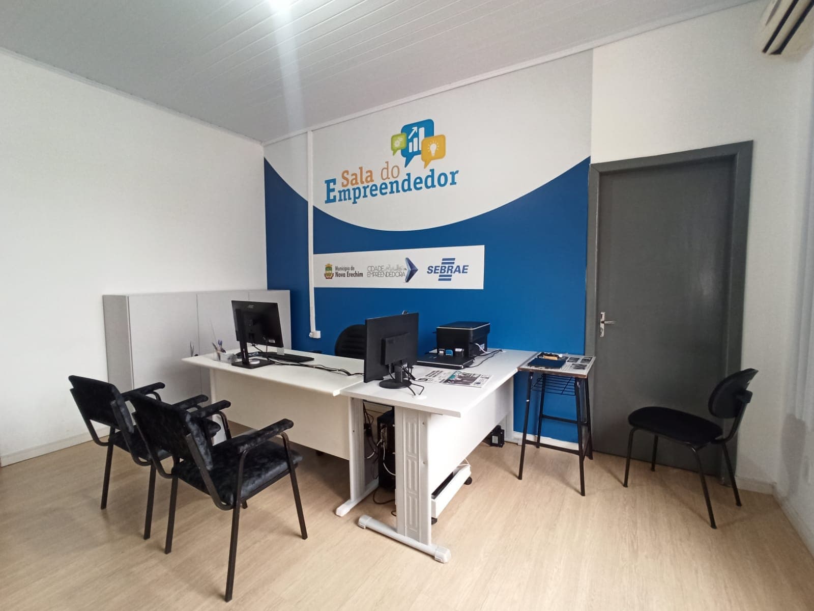 Nova Erechim implanta Sala do Empreendedor (Foto: Gilmar Bortese)