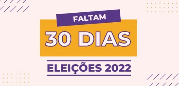 Faltam 30 dias para as eleições gerais (Foto: TSE)