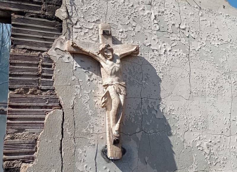 Crucifixo será restaurado (Foto: Divulgação)