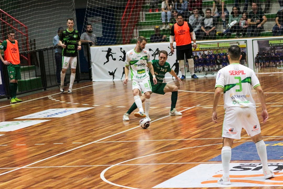 No ano passado a Adaf venceu o clássico jogando em Pinhalzinho (Foto: Felipe Eduardo Zamboni)