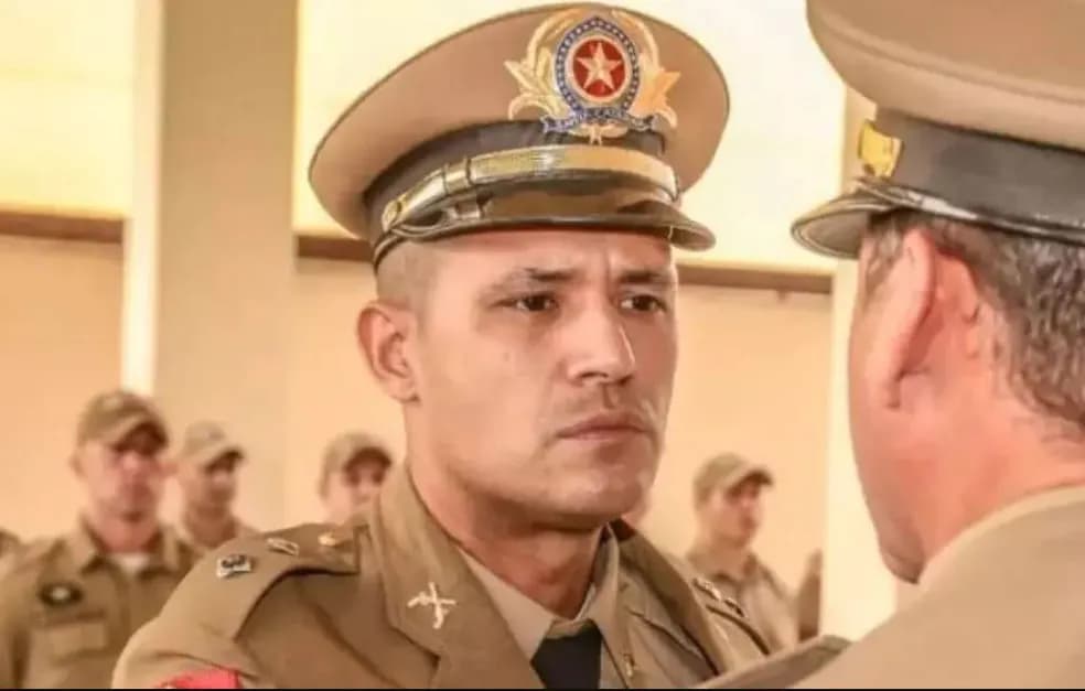 Comandante Alex Matias Souza, da Polícia Militar (Foto: Redes sociais)