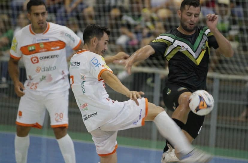 Em jogo do turno, o Sinergia venceu jogando em Nova Itaberaba (Foto: Ascom/Sinergia)