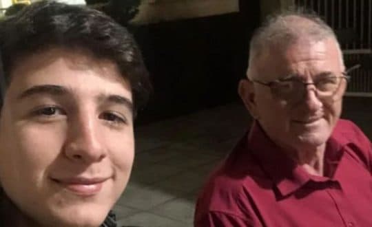 Adolescente e seu pai moravam no Sul catarinense (Foto: Arquivo pessoal)