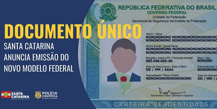 Nova carteira de identidade nacional será emitida a partir de março (Foto: Polícia Cientifica )