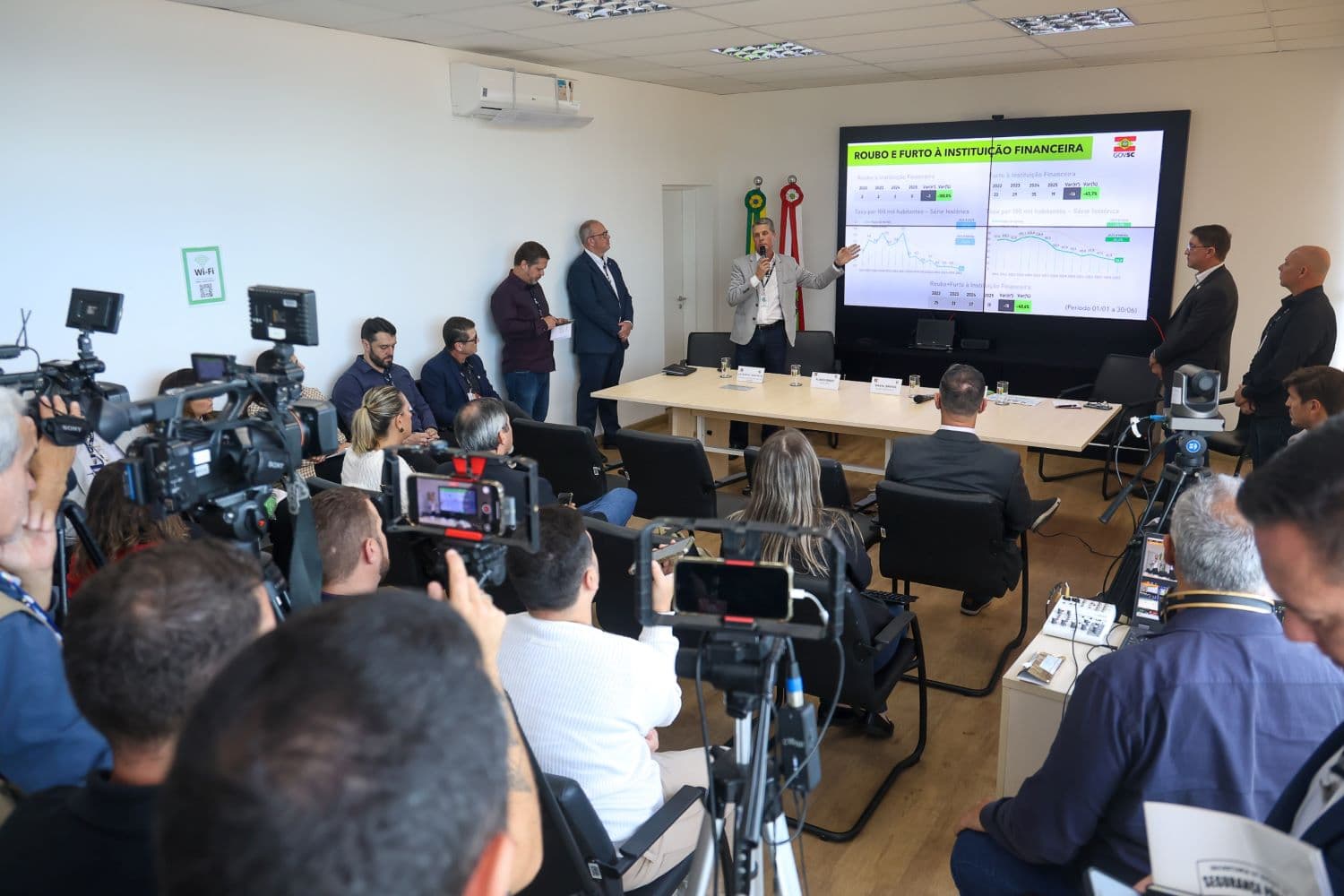 Santa Catarina reduz a criminalidade e registra as menores taxas em mais de uma década (Foto: Ricardo Trida/PCISC)