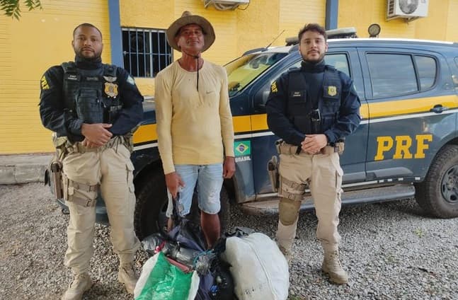 Viajante recebeu ajuda e amparo (Foto: PRF)