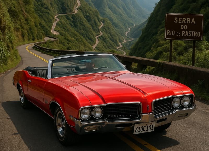 Rota do Antigomobilismo passa a integrar o sistema turístico do estado (Foto: Inteligência Artificial)