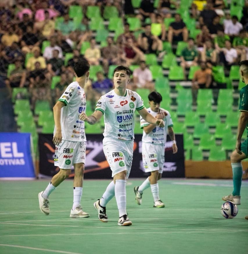 Chape Futsal precisa vencer o Atlético Piauiense para seguir viva no Brasileiro (Foto: Lucas Batista/Ascom CAP)