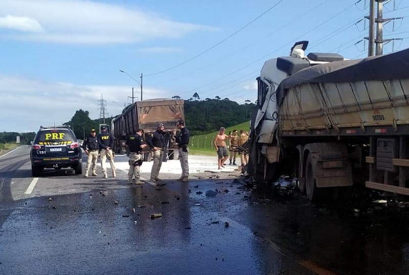 Motorista estava com alucinações (Foto: PRF)