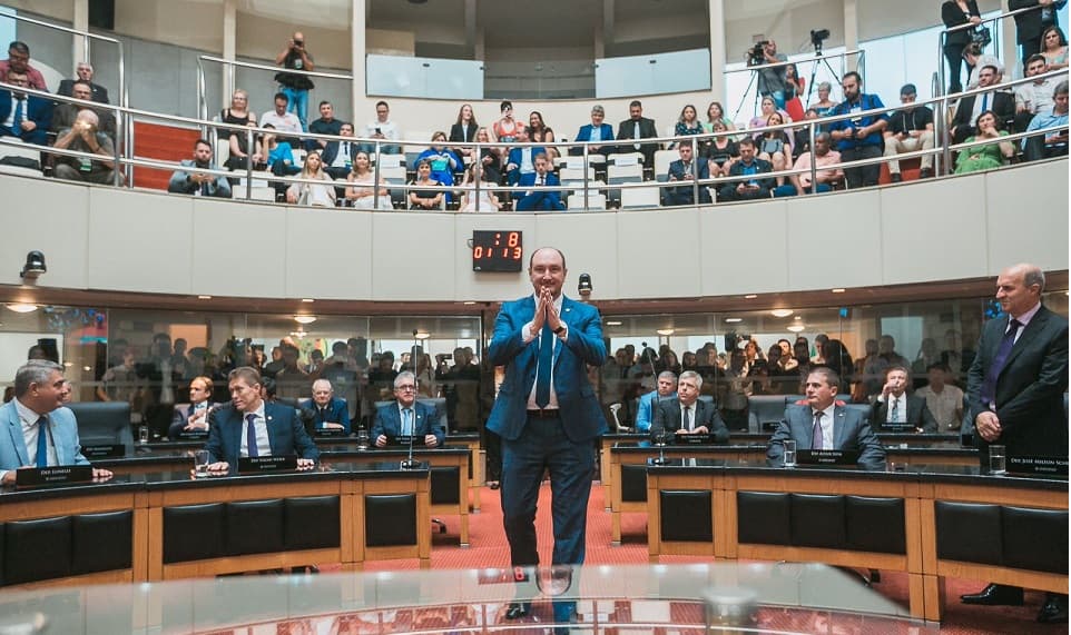 Mauro de Nadal é o novo presidente da ALESC (Foto: Divulgação )