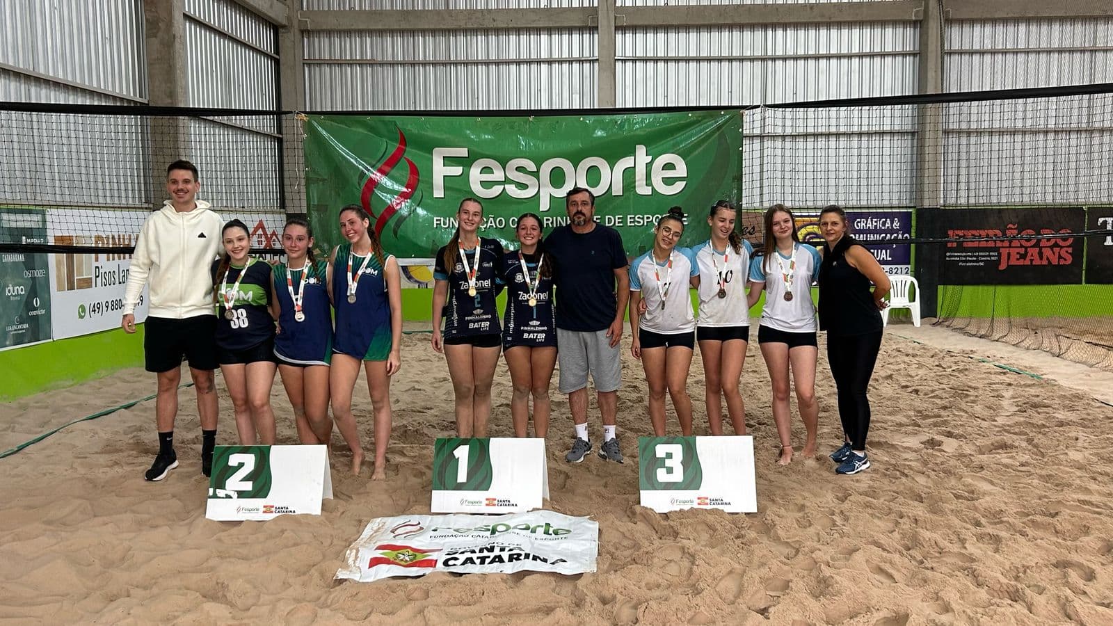 Pinhalzinho conquista destaque nos Jesc e avança para próxima etapa