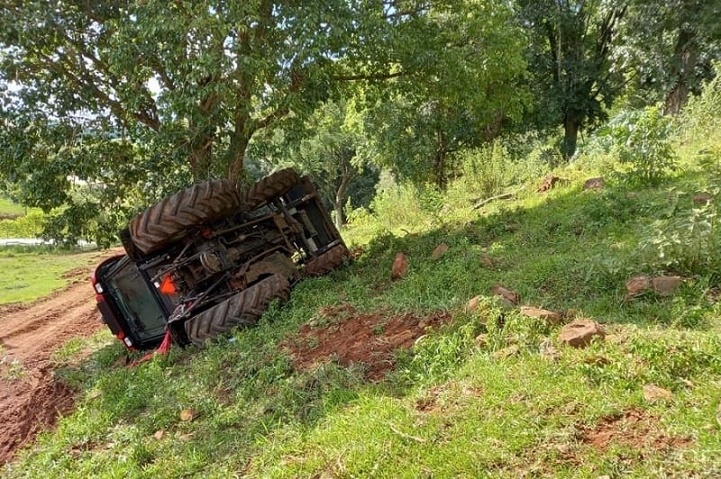 Socorristas prestaram atendimento a vítima (Foto: Corpo de Bombeiros)