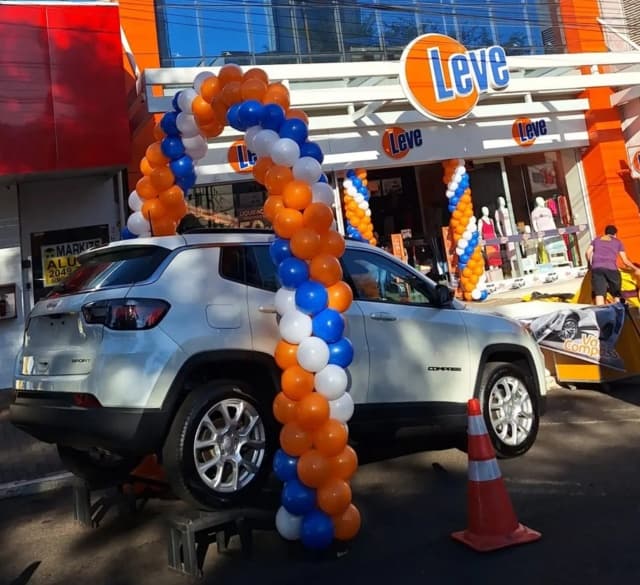 Leve sorteou um Jeep Compas (Foto: Divulgação)