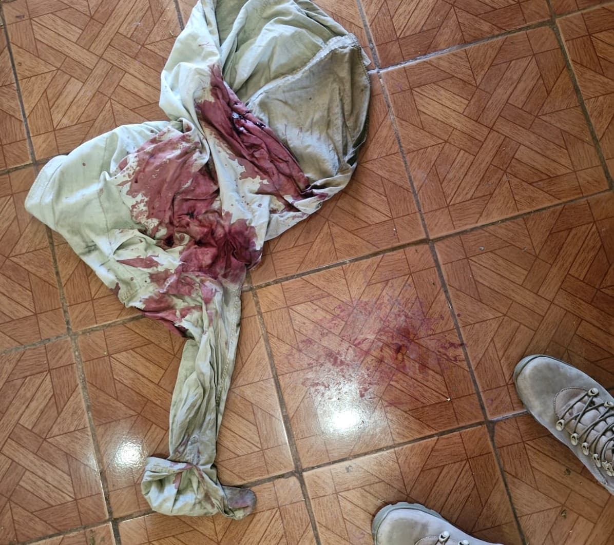 Homem conseguiu pedir ajudar em propriedade rural (Foto: Polícia Militar)
