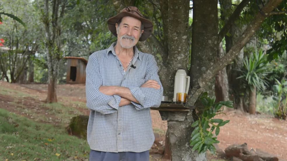 Idoso não esqueceu do passado (Foto: Divulgação)