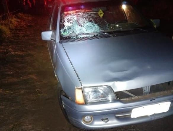 Acidente ocorreu na rodovia SC-159 (Foto: Polícia Militar)