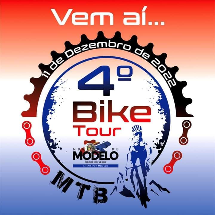 4º Modelo Bike Tour acontece em dezembro com provas de 15km, 35km e 50km no interior de Modelo
