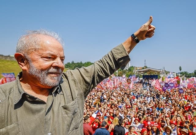 Conforme o partido um esquema de segurança foi acionado (Foto: Ricardo Stuckert)