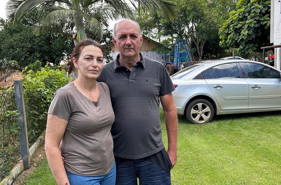 Casal comentou sobre o rapto do filho (Foto: Renan Ribeiro)