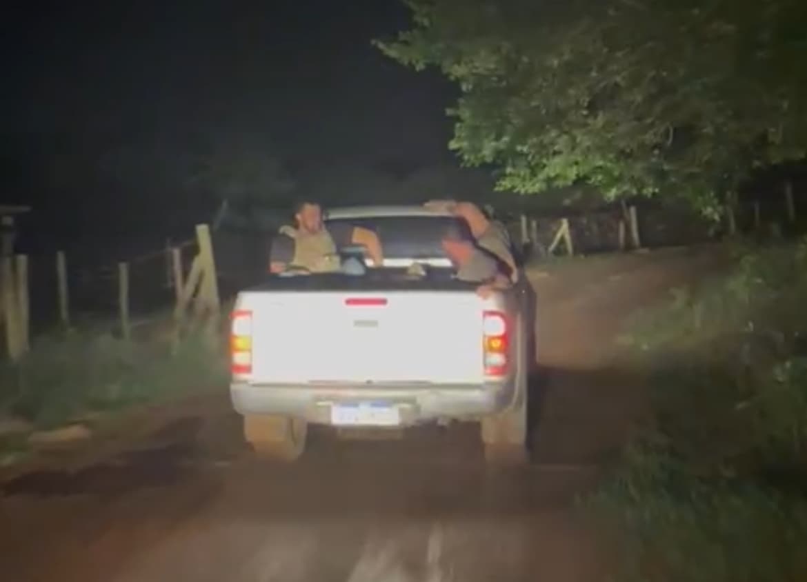 Polícia mobilizou efetivo em áreas rurais (Foto: Divulgação)