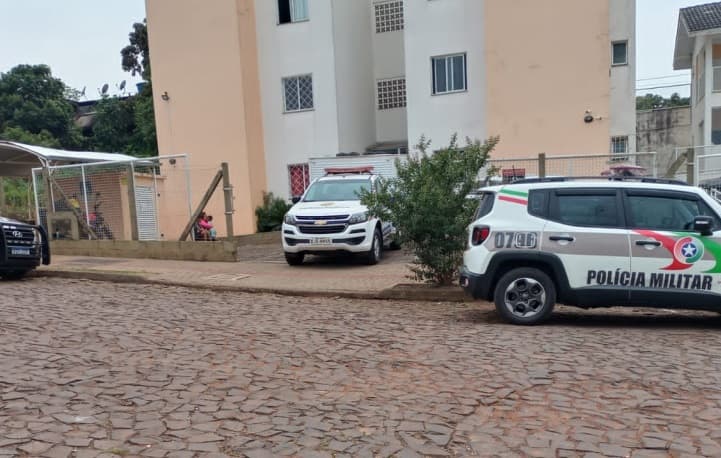 Local onde ocorreu o crime (Foto: Polícia Militar)