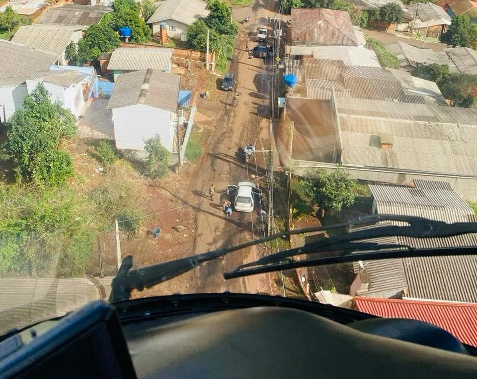 Cerco policial mobilizou forças de segurança (Foto: Polícia Civil)