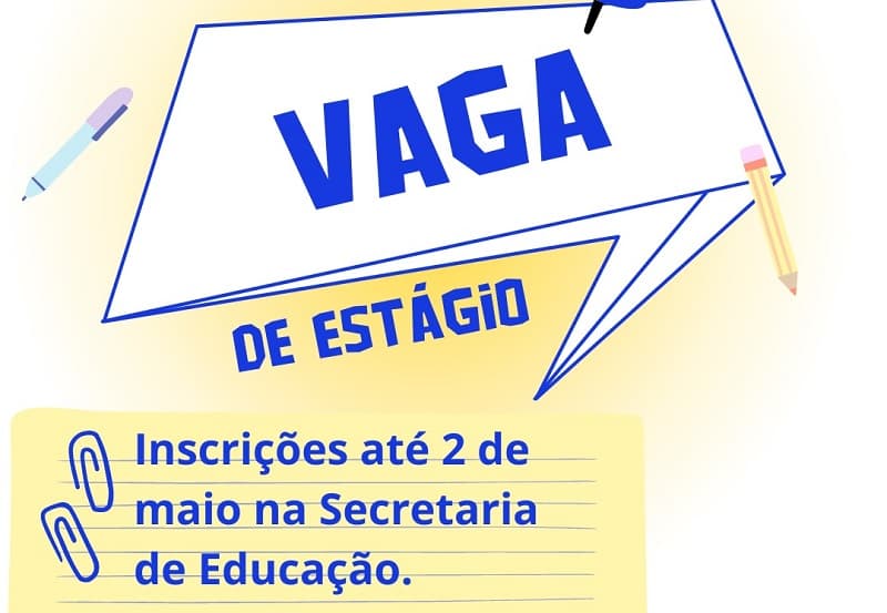 Vagas de estágio estão abertas na Secretaria de Educação de Águas Frias (Foto: Gilmar Bortese)